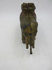Vintage Cast Iron Elephant Bank Figure With Movable Trunk Beautiful 