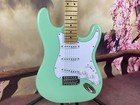 Beginner Fresh Surfing Green St Electric Guitar Maple Freboard Fast Delivery