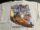 Nhra Drag Racing Offical 2025 New England Nationals Wht  Event T Shirt  Size 2x