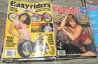 Lot Of  Old Used    Biker Magazines   Easyriders Mags  Old School   Much Beat-up
