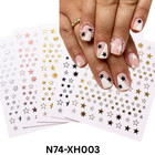 Star Nail Stickers  Nail Star Stickers For Nail Art  3d Nail Art Star Decals  Sm