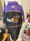 Denny Hamlin Fedex Racing Nascar Pit Crew Shirt Toyota Jgr Racing Gibbs Size L