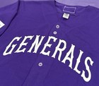 Game Worn used Jackson Generals Milb mlb Pro Cut Signed Jersey 48