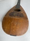 Antique Late 1800   s Joseph Bohmann Round Back Mandolin Read Description
