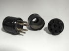 Two New Amphenol 6 Pin Male Connectors For Leslie And Hammond Organ Speakers
