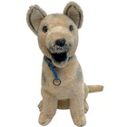 Vtg 1975 Dakin Realistic German Shepherd 14  Plush Dog Tan Black Stuffed Animal