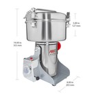 Grain Mill Grinder   High-speed Swing Grinder   Nuts And Spices Chopper   1000gr