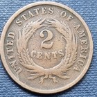 1864 Two Cent Piece 2c Better Grade  95974