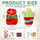 2 Sets Unfinished Succulents Pre Cut Stained Glass Diy Stained Glass Craft Ki   