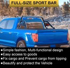 Roll Bar For Full Size Pickup Truck  Adjustable Sport Chase T04 