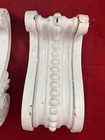 Pair Cast Iron Shelf Wall Corbel Sconce Bracket Architectural Accent