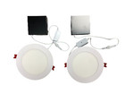 Globe Electric Wi-fi Smart 6 In  Ultra Slim Led Recessed Lighting Kit 2-pack