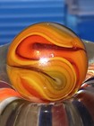 Outstanding Rare Vintage Mint Christensen Agate Marble With  s  Pattern     