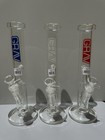 Grav 12-inch Water Pipe Bong -   Pyrex Glass   Free Shipping