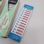 Pepsi Lot Of Victor Cornelius Rediclips For Menu Sign Pepsi-cola