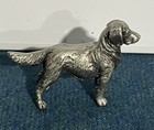 Hudson Creek Fine Pewter Male Golden Retriever Figure Ha8487 Collectible Dog