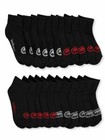 11-pack New Ecko Unltd  Boy s Half Cushion Quarter Socks 9-11 Ages 7-14 Years