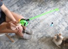 Ourpet s Go Fish Cat Fishing Pole Toy With Catnip Fish Teaser And Rod Interac   
