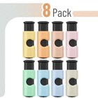 Mr  Pen- Squeeze And Lock Bread Bag Clips  8 Pack  Soft 8 Pastel 