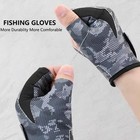 Xuoaz Fishing Gloves For Men Women - Uv Protection Anti-slip Lightweight Fing   
