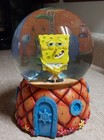 Spongebob Squarepants Gary 2003 Enesco Music Box Snow Globe Theme Song Rare Toy