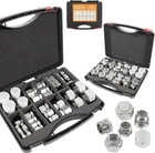 Jic And Orfs Hydraulic Cap And Plug Kit Hose Tube And Pipe Fitting Set With Case
