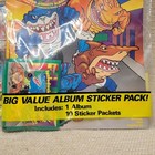 Rare Street Sharks Play   Activity Sticker Diamond Album sticker Packs 2306103ag