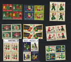 Us Christmas Seals Lot  One Mnh Set From Each Year 1954-1967  66 Seals 