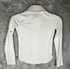 Kelle Ballroom Dance Button Up Shirt Made In Usa White Size Small Child Jazz