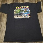 Vintage Harley Davidson T-shirt 2000 Xl Pacific Honolulu Hawaii Black Shirt Y2k