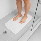 Anti-slip Waffle Bath Mat 27 5x16 Cushioned Tub Shower Mat