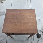 Vintage Sears Kenmore Sewing Machine W  Wood Cabinet   Foot Pedal Working