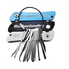 21pcs Stainless Steel Portable Key Practice Set Professional Key Door Open Tools
