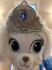 Build A Bear Disney Princess Palace Pet Cinderella White Poodle Dog Dress Crown