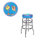 Ms  Pac Man Arcade Game Swivel Bar Stool - 30   