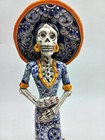 11  Talavera Catrina  Mexican Folk Art  Day Of The Dead Colorful