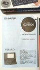 Box   Manual Only Vintage Sharp Wizard Organizer Pda Oz 6500 Early 1990s