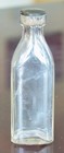 Vintage 3 Oz Clear Glass Medicine Bottle  Zellers Drug Co  Inc  Bellefonte pa