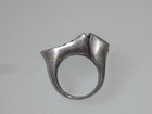 Retro Sterling Silver Ring One-of-a-kind Size 7 Produced In 1960  79 Free Shp 