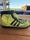 Adidas Wrestling Shoes Green And Black Size 12