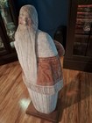 Signed Native American Alabaster Carved Statue