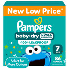 Pampers Baby Dry Baby Diapers size 7  86 Count