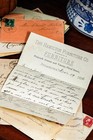 Ephemera Collection Of Handwritten Antique Victorian Letters Correspondence Mail