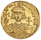 Coin Byzantine - Gold Solidus Justinianus Ii
