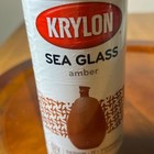 New Krylon Sea Glass Spray Paint Amber  Diy Semi-translucent 12oz Discontinued