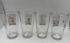 Set Of 4 Guinness Draught Pint Glasses - Lovely Day   My Goodness With Gold Harp