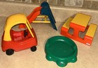 Vintage Little Tikes Dollhouse  Furniture Preowened