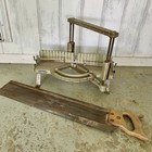 Vintage Craftsman Miter Box Saw 26  Inch Made In Usa  Craftsman Woodworking Tool