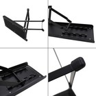 Guitar Footrest Pedal Non-slip Rubber Adjustable Folding Height Footboard