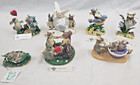 Lot Of Vintage Silverstri Charming Tails 1 Signed Figurines Dean Griff